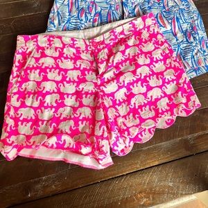 LILLY PULITZER TUSK IN SUN BUTTERCUP SHORTS
